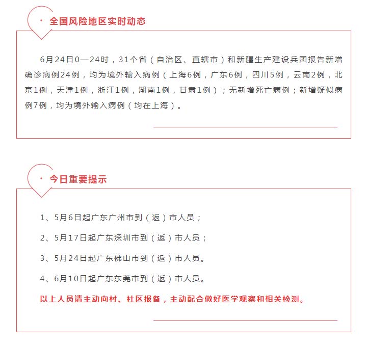 自贡疾控： 高风险地区清零 疫情防控每日提示