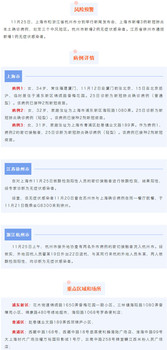 自贡疾控：上海、杭州、徐州出现新冠阳性病例！自贡疾控紧急提醒